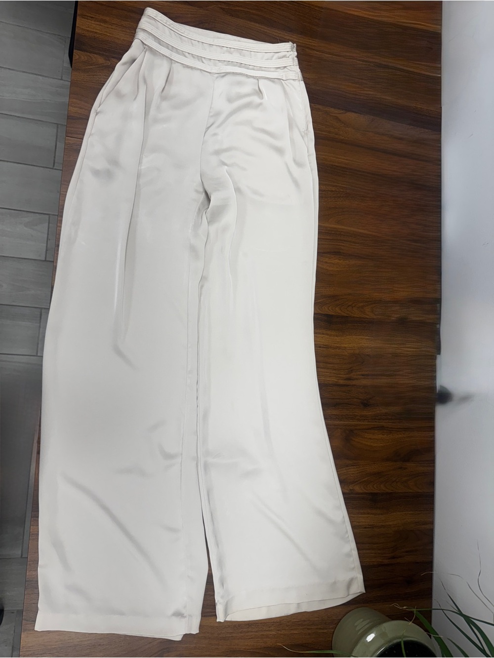 Ramy Brook Ivory Tailored Trousers